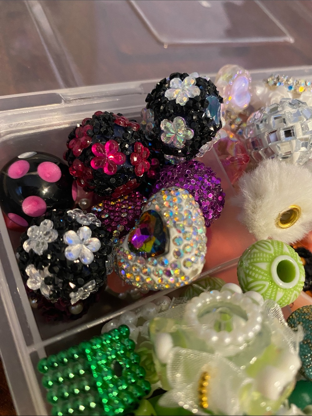 Bead Bundle Keychain Bag charm kit New - Picture 6 of 17